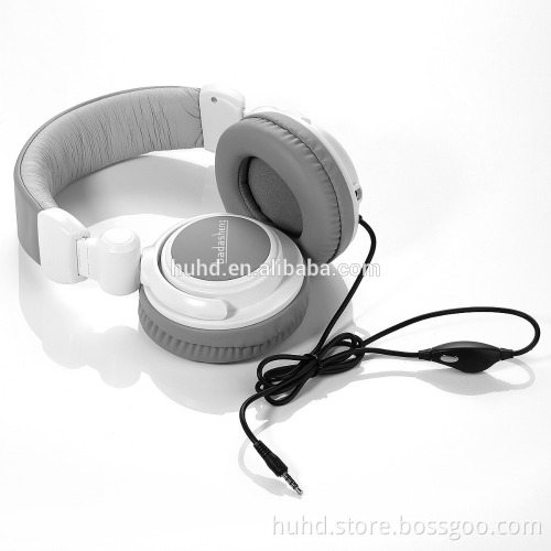 Big Foldable overhead headphone tablet PC gaming headset for ps4 xbox one with detachable mic